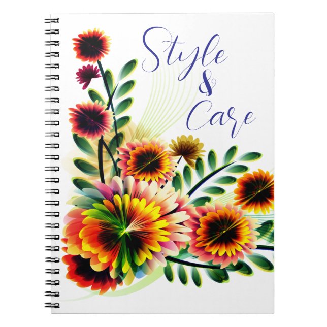 Cuaderno Estilo y cuidado únicos (Frente)