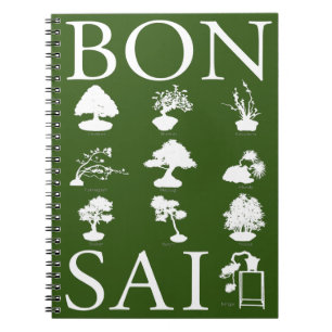Cuaderno Estilos básicos del árbol Bonsai