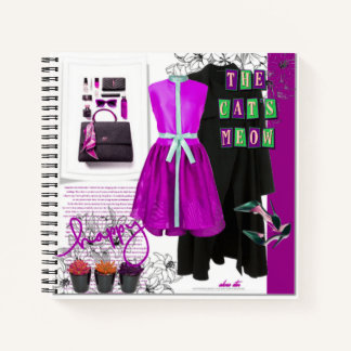 Cuaderno Estilos más recientes Estilo Moda Set Clothing Art