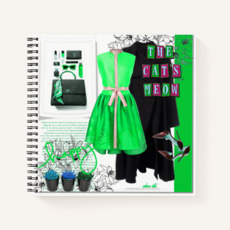 Cuaderno Estilos más recientes Estilo Moda Set Clothing Art