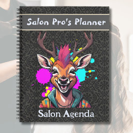 Cuaderno Estilosos regalos de ciervo para peluqueros Estili