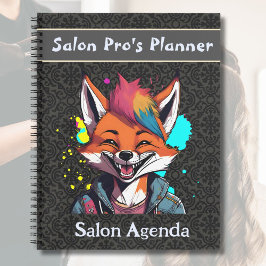 Cuaderno Estilosos regalos Fox para peluqueros Hair Stylist