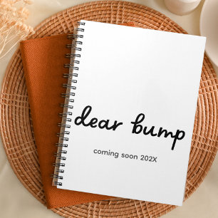 Cuaderno Estimado Diario De Embarazo De Bump Próximamente.