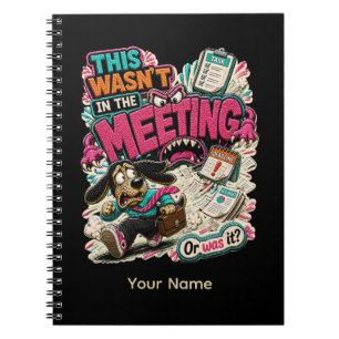 Cuaderno Esto No Fue Una Reunión Personalizada Divertida Of