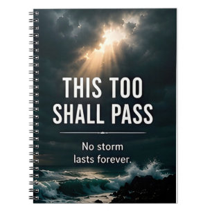 Cuaderno 🌤️ Esto También Pasará motivacional