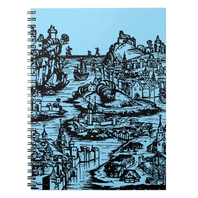 Cuaderno Estocolmo capital y ciudad más poblada de Suecia (Frente)