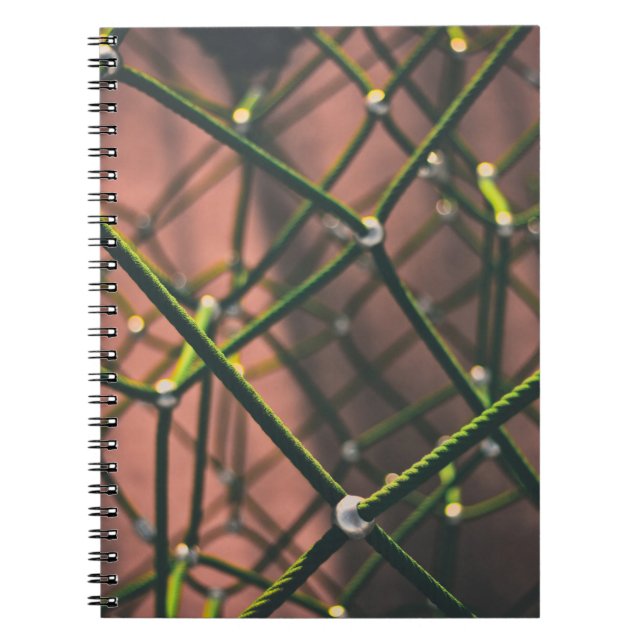 Cuaderno Estopa verde y negra (Frente)