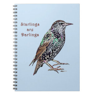 Cuaderno Estorninos Son Encantadores