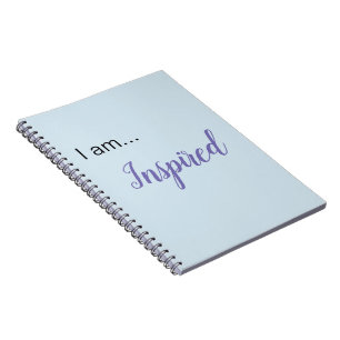 Cuaderno "Estoy... Bloc de notas en espiral inspirado"