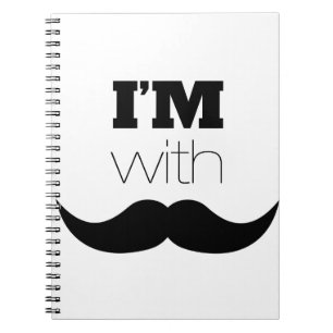 Cuaderno Estoy con Mustache
