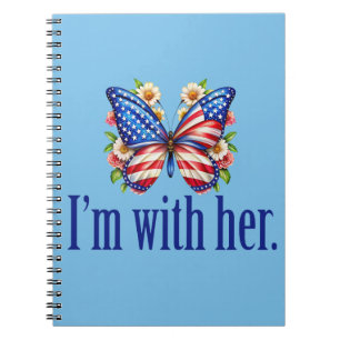 Cuaderno Estoy con su mariposa azul Kamala