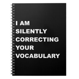 Cuaderno ESTOY Corrigiendo Silenciosamente Tu Vocabulario