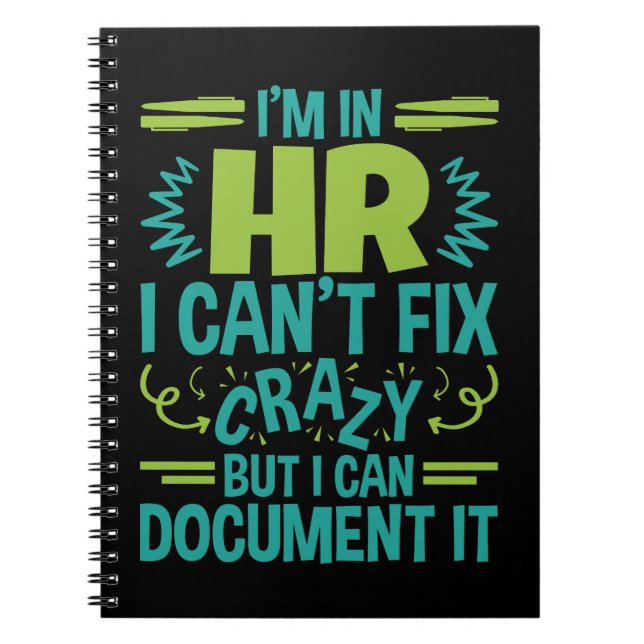Cuaderno Estoy en RR. HH. No puedo arreglar recursos humano (Frente)