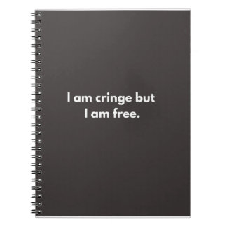 Cuaderno Estoy indignado pero soy libre - regalos graciosos