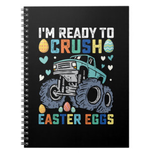 Cuaderno Estoy Listo Para Aplastar Huevos De Pascua Monster