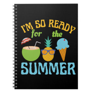Cuaderno Estoy Listo Para El Verano-Verano-Playa-Océano