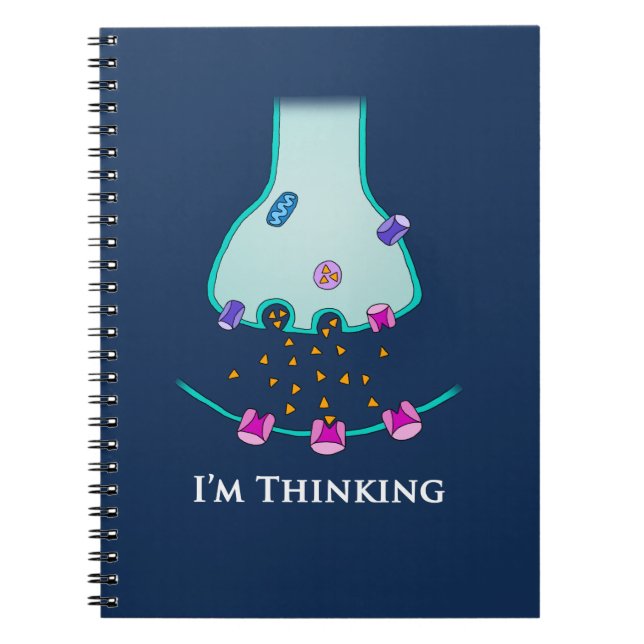 Cuaderno Estoy pensando en la sinapsis de neuronas (Frente)