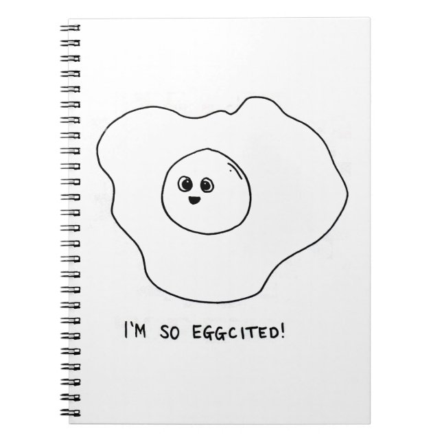 Cuaderno Estoy tan emocionado (Frente)