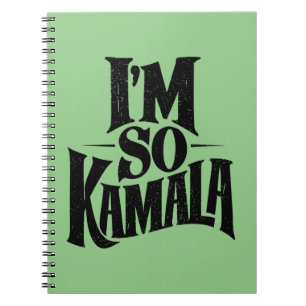 Cuaderno Estoy tan Kamala Brat Green Meme