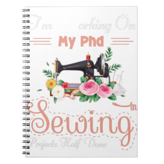 Cuaderno Estoy trabajando en mis proyectos de doctorado a m