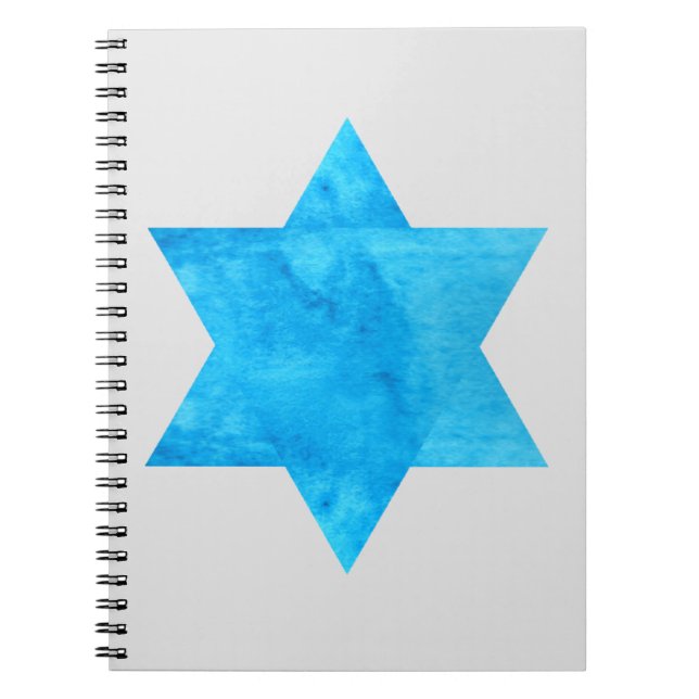 Cuaderno Estrella azul de David (Frente)