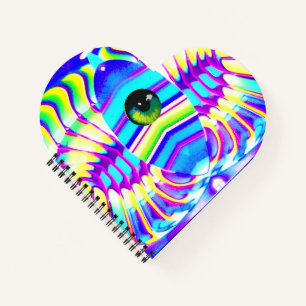 Cuaderno Estrella beast de un solo ojo Ken Gage Arte psicod