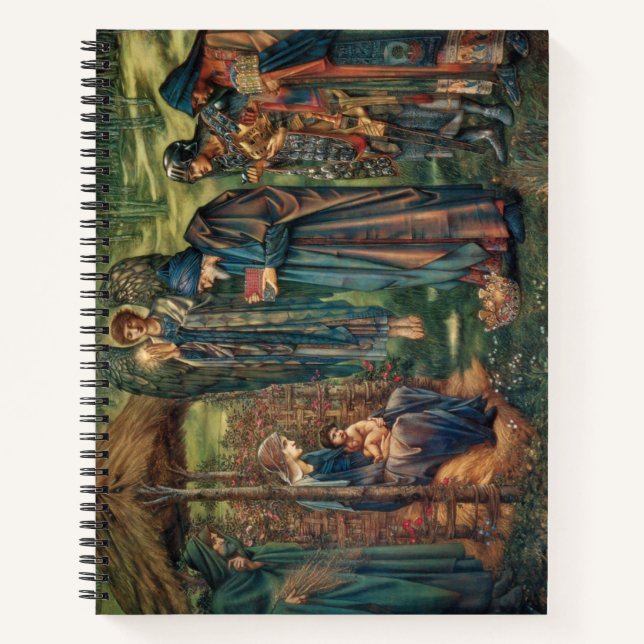 Cuaderno Estrella de Belén (por Edward Burne-Jones) (Anverso)