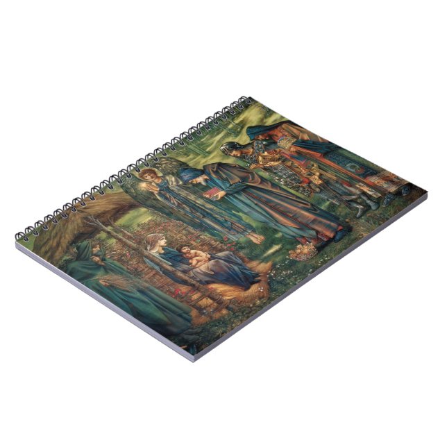 Cuaderno Estrella de Belén (por Edward Burne-Jones) (Lado Izquierdo)