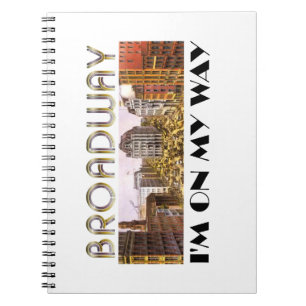 Cuaderno Estrella de Broadway de la CAMISETA