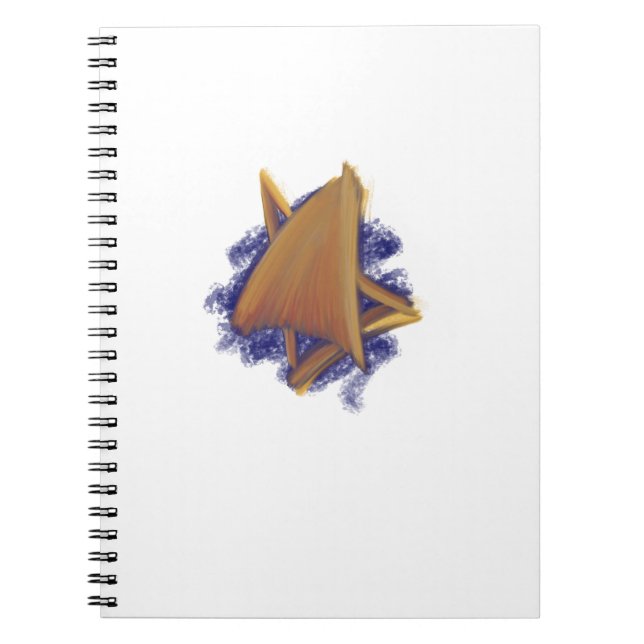Cuaderno Estrella de David Notebook (Frente)