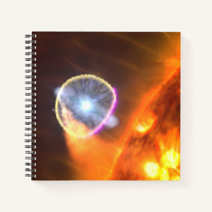 Cuaderno Estrella De Enano Blanco En Cygni V407