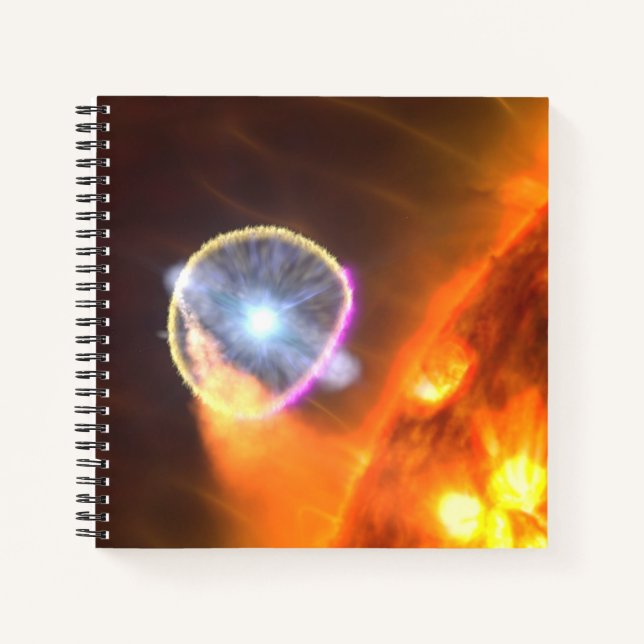 Cuaderno Estrella De Enano Blanco En Cygni V407 (Anverso)