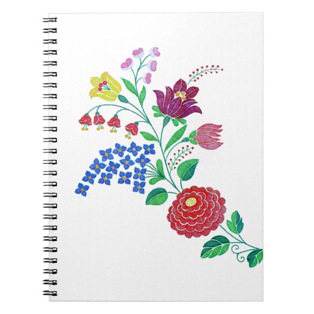 Cuaderno Estrella de flores de Kalocsai (Frente)