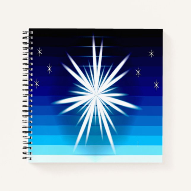Cuaderno Estrella de invierno... (Anverso)