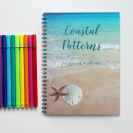 Cuaderno Estrella de Mar Dólar de Arena Mares Tropicales Pe