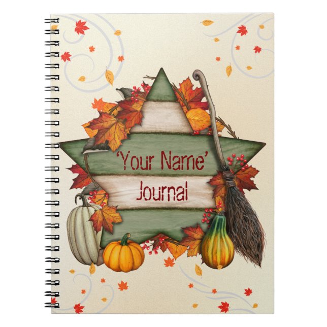 Cuaderno Estrella de Otoño (Frente)
