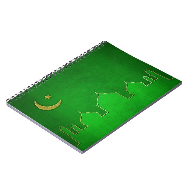 Cuaderno Estrella lunar de la Mezquita de Oro Verde (Lado Izquierdo)