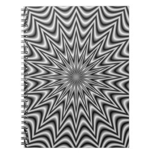 Cuaderno Estrella monocroma