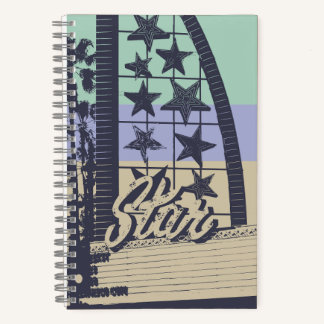 Cuaderno Estrella Oceanside Cinema Stripes