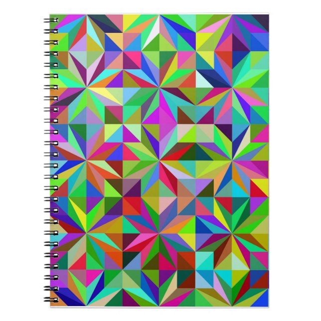 Cuaderno Estrellas abstractas (Frente)