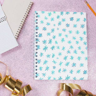 Cuaderno Estrellas acuáticas - turquesa