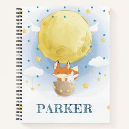 Cuaderno Estrellas de globos de aire personalizadas