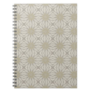 Cuaderno Estrellas de Navidad de Plata Brillante
