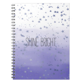 Cuaderno Estrellas de Ombre Púrpura
