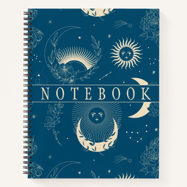 Cuaderno Estrellas de Sun Moon Cósmicas (Anverso)