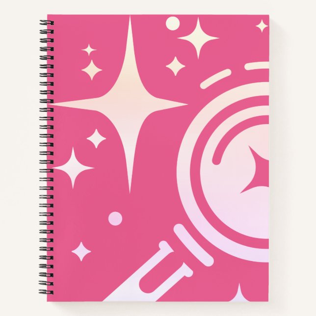 Cuaderno Estrellas de Twinkle, un ejemplo de la era digital (Anverso)