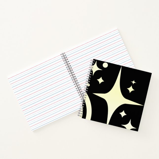 Cuaderno Estrellas de Twinkle, un ejemplo de la era digital (Interior)