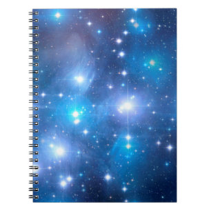 Cuaderno Estrellas del Universo Azul + tus ideas