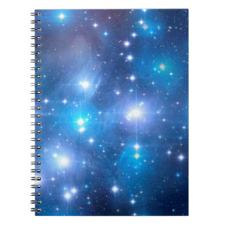 Cuaderno Estrellas del Universo Azul + tus ideas