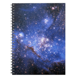 Cuaderno Estrellas Embriónicas azules caídas